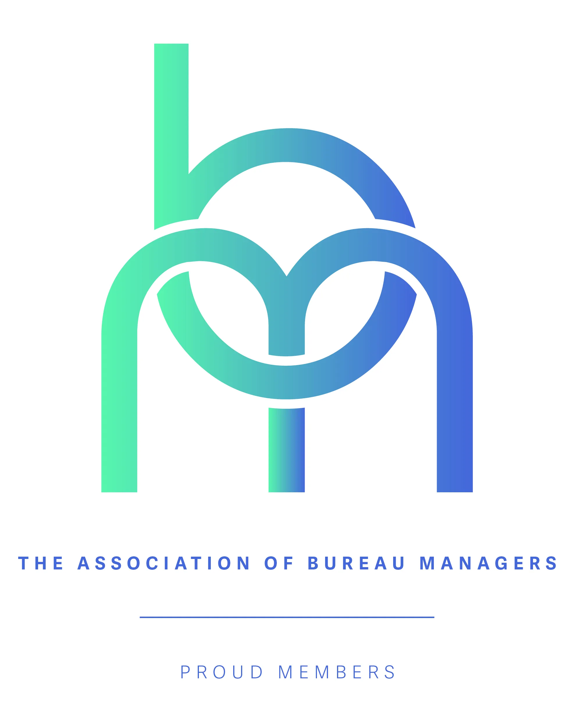 The association of bureau managers logo