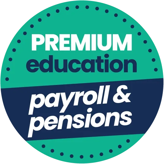 premium education payroll and pensions banner